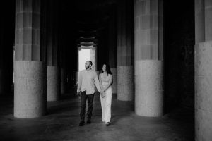 Couple photoshoot in Barcelona Parc Guell